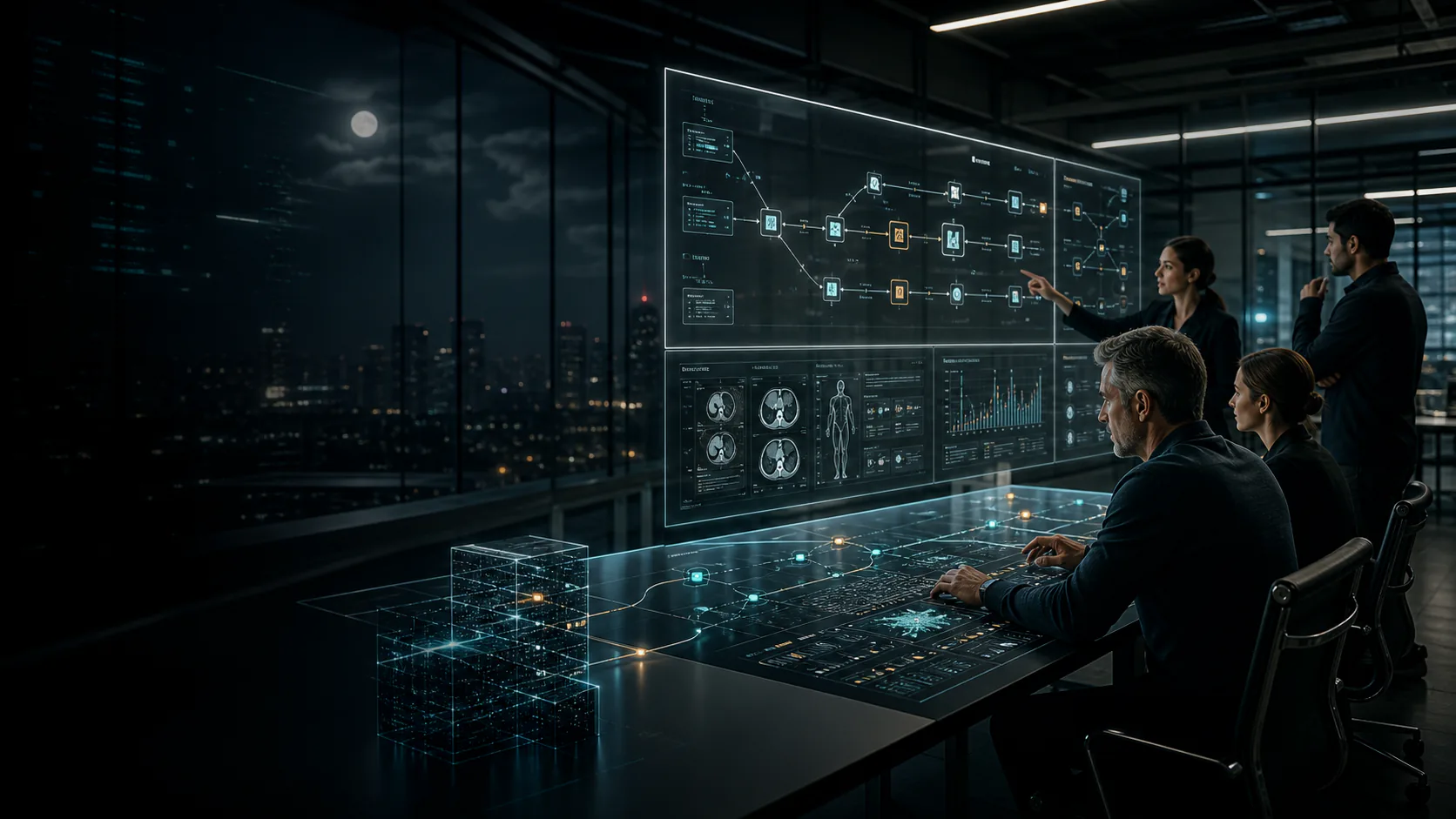 AI workflow command center