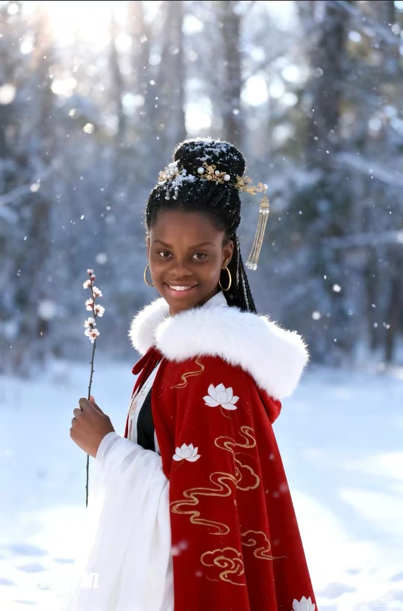 AI-generated Traditional Chinese Winter